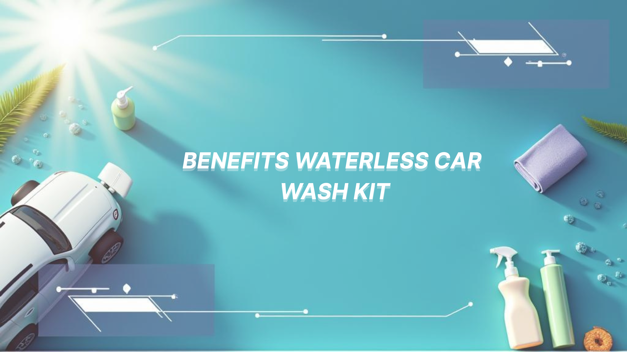 benefits waterless car wash kit